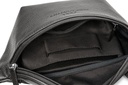 KIM Gürteltasche | schwarz | silber | Weite 100-165 | genarbt