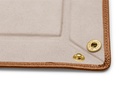 Taschen-Entleerer klein | karamell | beige | gold | genarbt