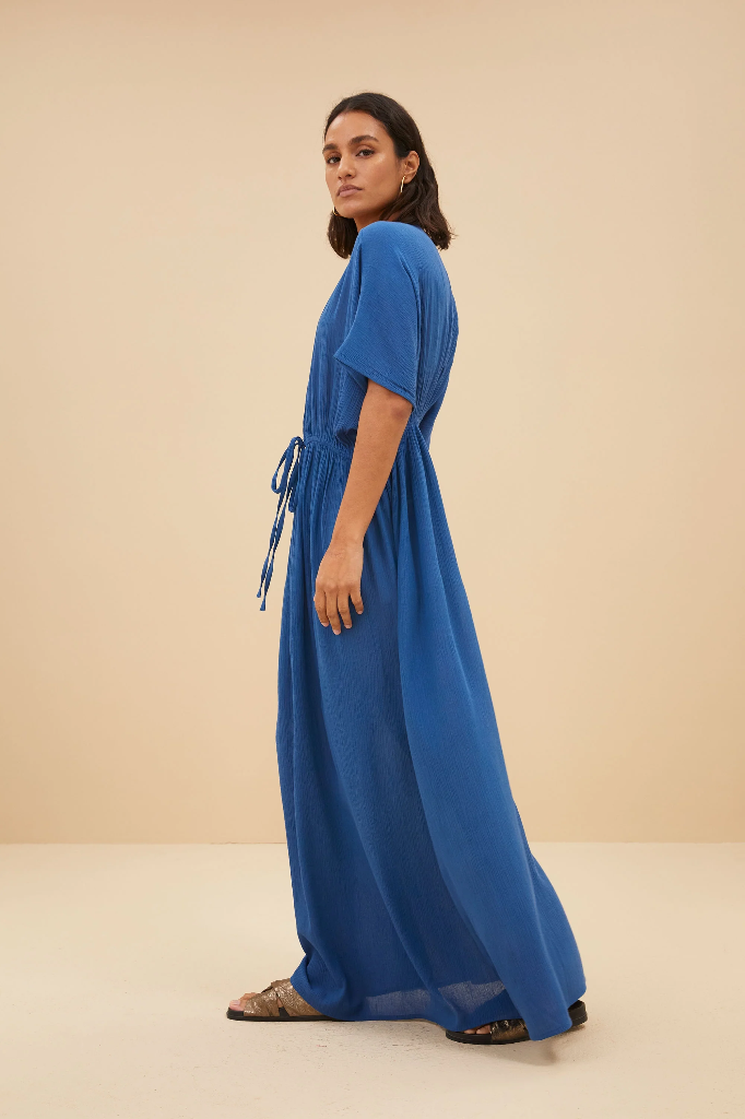 By Bar - Long dress - 608 kingsblue - ONE SIZE