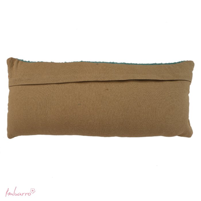 Imbarro - cushion shimba turquoise 30x70cm