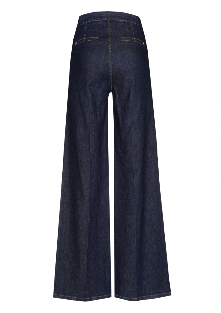 Caroline Biss - COMFORTABLE LOOSE-FITTING WIDE JEANS, HIGH WAIST