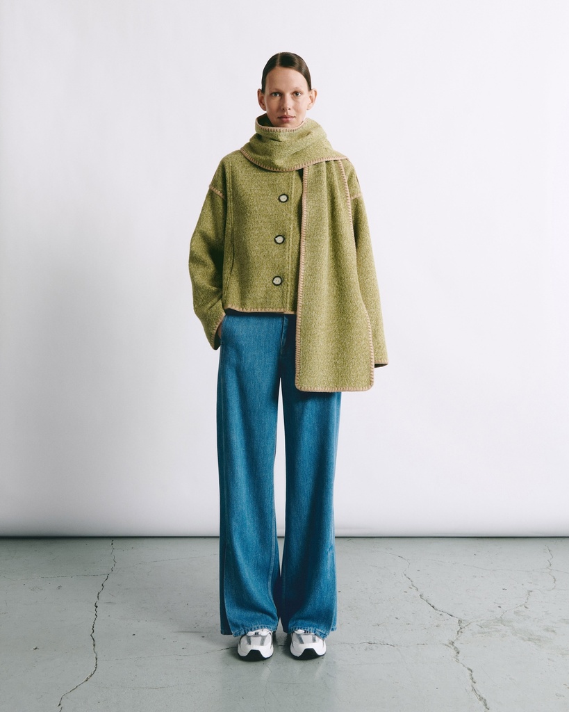 Julia June - Jacke Lennox - Moss Green