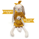 Mea Lini - Stoffpuppe Hase Hedda, groß 40cm