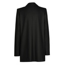 Caroline Biss - STRAIGHT-FITTING BLAZER schwarz Nadelstreifen glitzer 