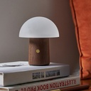 Gingko Design - Mini Alice Mushroom Lamp Walnut