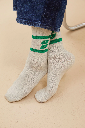 By Bar - Logo Sparkle Socks - 423 Evergreen 