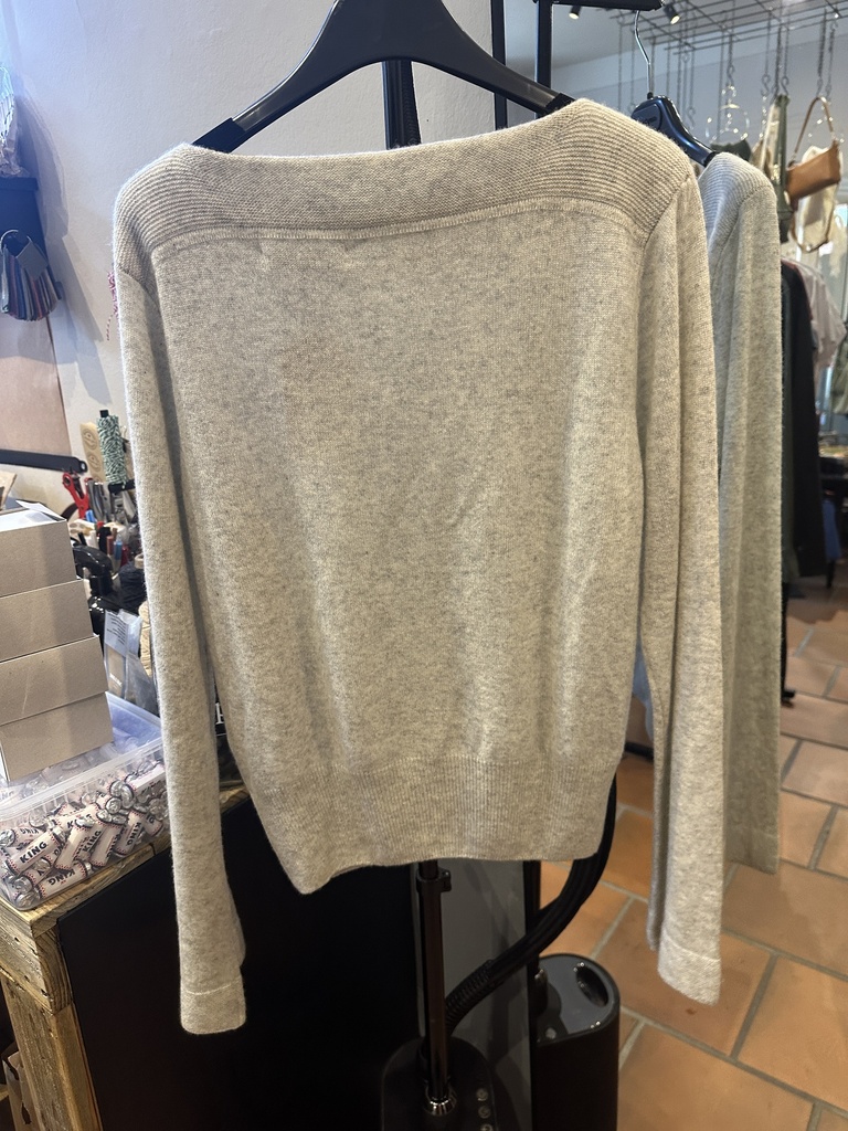 Stilbude - Cashmere Sweater Flare Sleeve grey