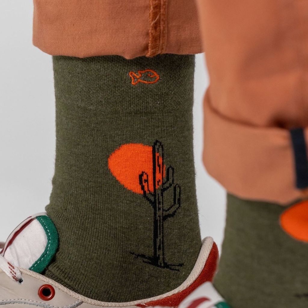 Billybelt - Baumwollsocken Saguaro