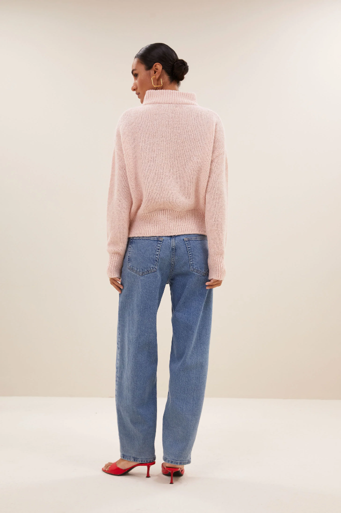 By Bar - Boxy Beau Pullover - 359 light pink