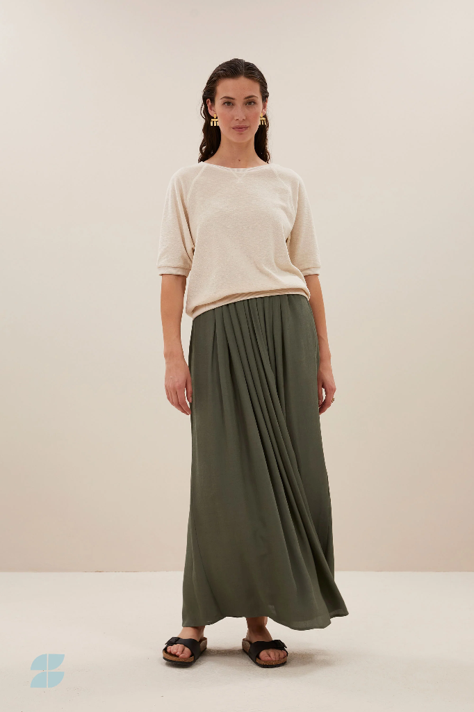 By Bar - Linde Skirt - 460 Mulled Basil