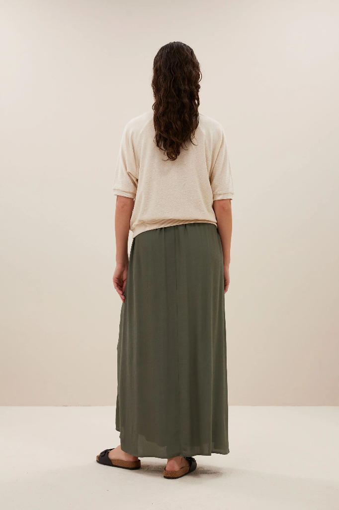 By Bar - Linde Skirt - 460 Mulled Basil