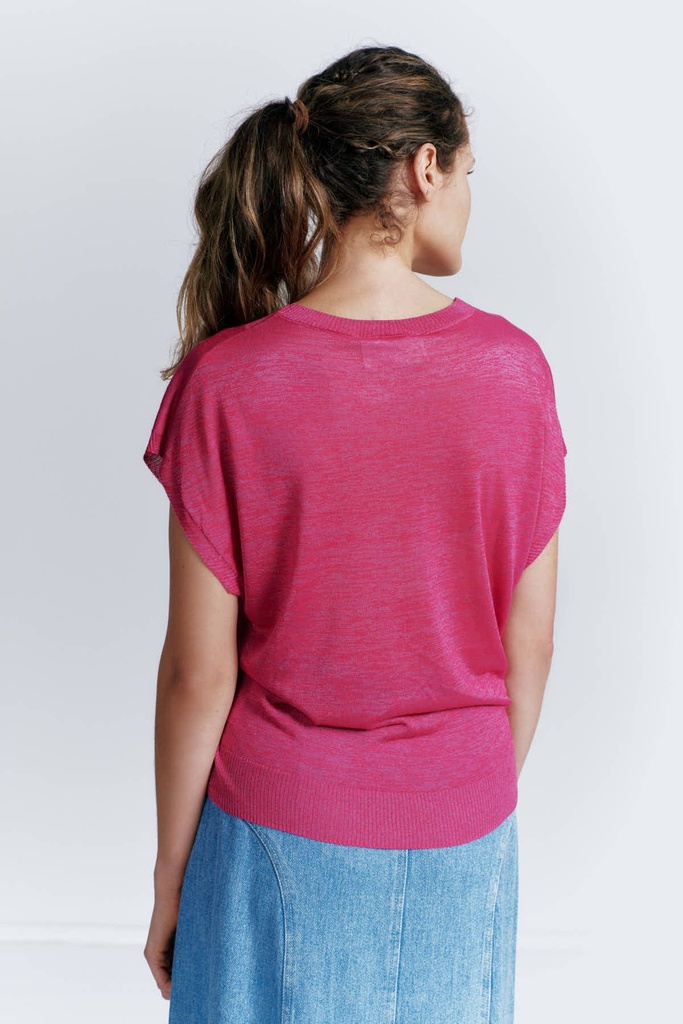 Julia June - Pullover PALEO - 350 fuchsia