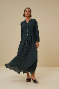 By Bar - Loulou Dress - 430 Pine Forest