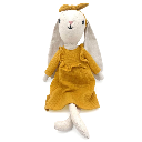 Mea Lini - Stoffpuppe Hase Hedda, groß 40cm