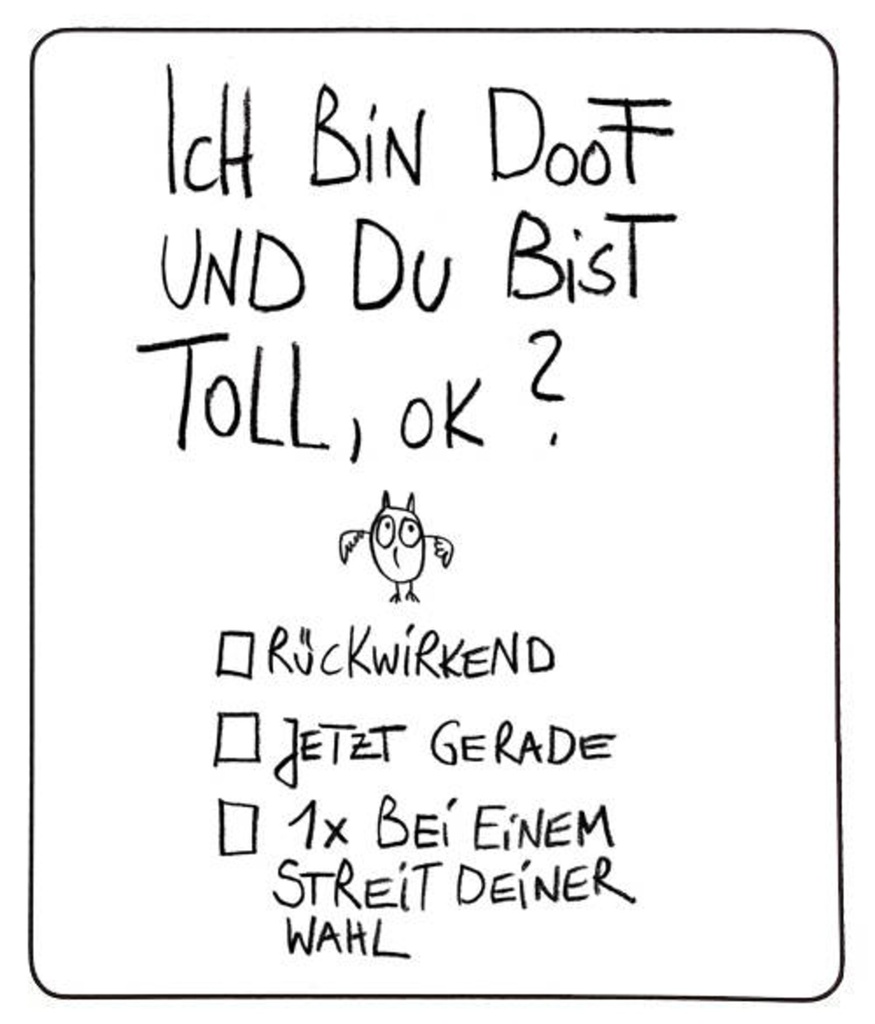 Edition Gute Geister - Magnet - Doof und toll