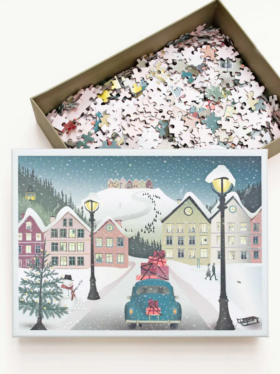 Vissevasse - LET IT SNOW - Puzzle 1000