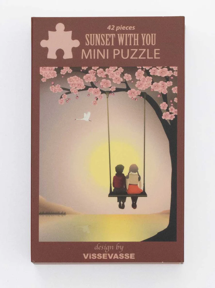 Vissevasse - SUNSET WITH YOU - Mini Puzzle Square