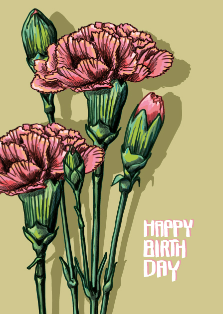 Nobis Design - Postkarte - illi - NAVO Happy birthday