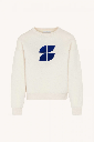 By Bar - bas logo sweater - 826 oyster melee