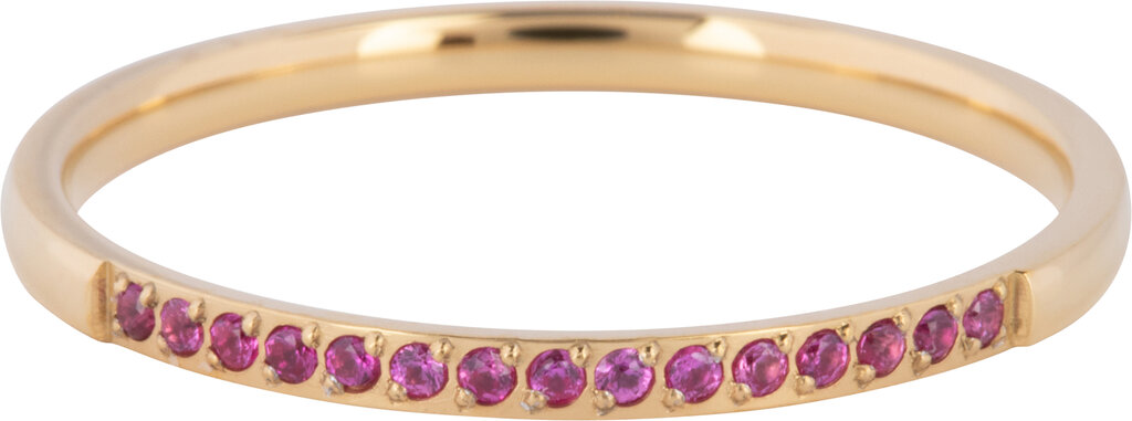 Charmins Ring - R1257 - Glitzersteinchen gold roze