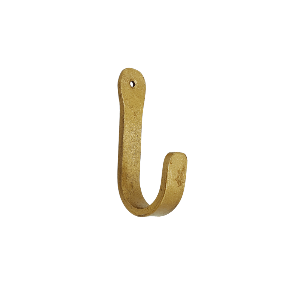 Brut Homeware - Coat Hook Brass Garderobenhaken Gold Messing