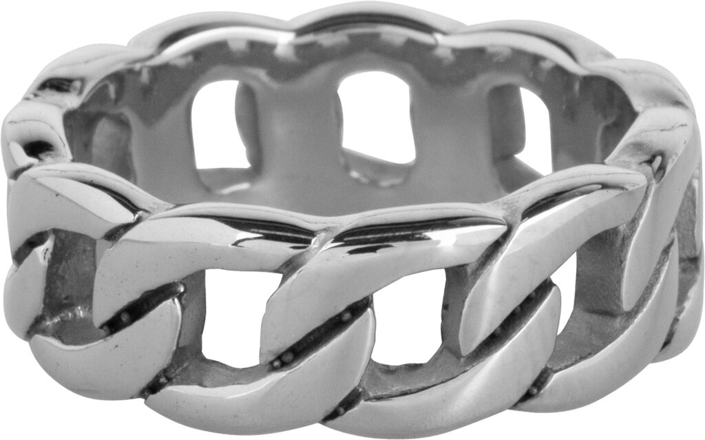 Charmins Ring - R1005 - Super Heavy Chain Staal