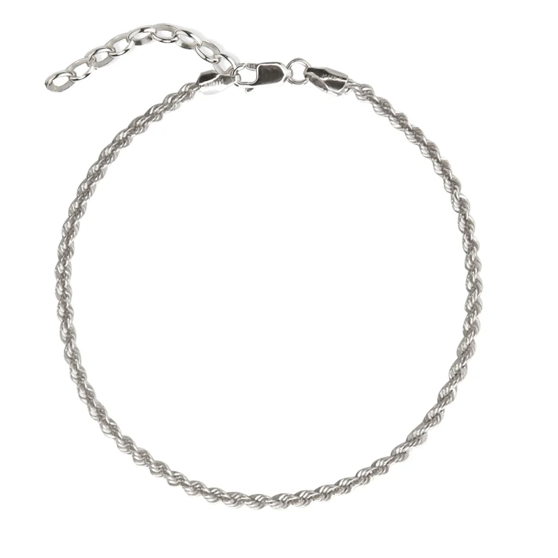 Jeberg Jewellery - Robin Bracelet 16cm + ext 3cm Silver