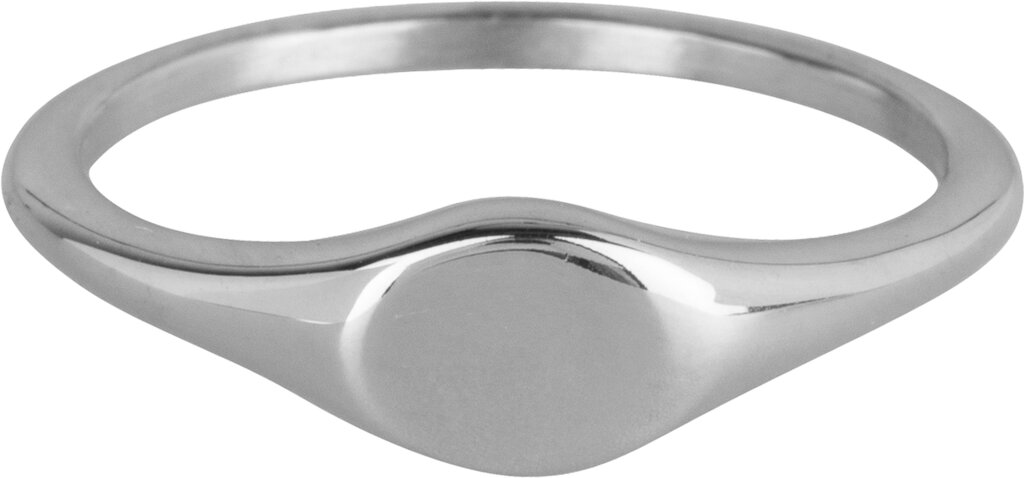 Charmins Ring - R975 - Siegelring petite ovaal steel