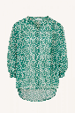 By Bar - Lucy Graphic Blouse - 433 Graphic Green