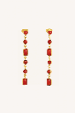 By Bar - PD Nolan Earring - 315 red