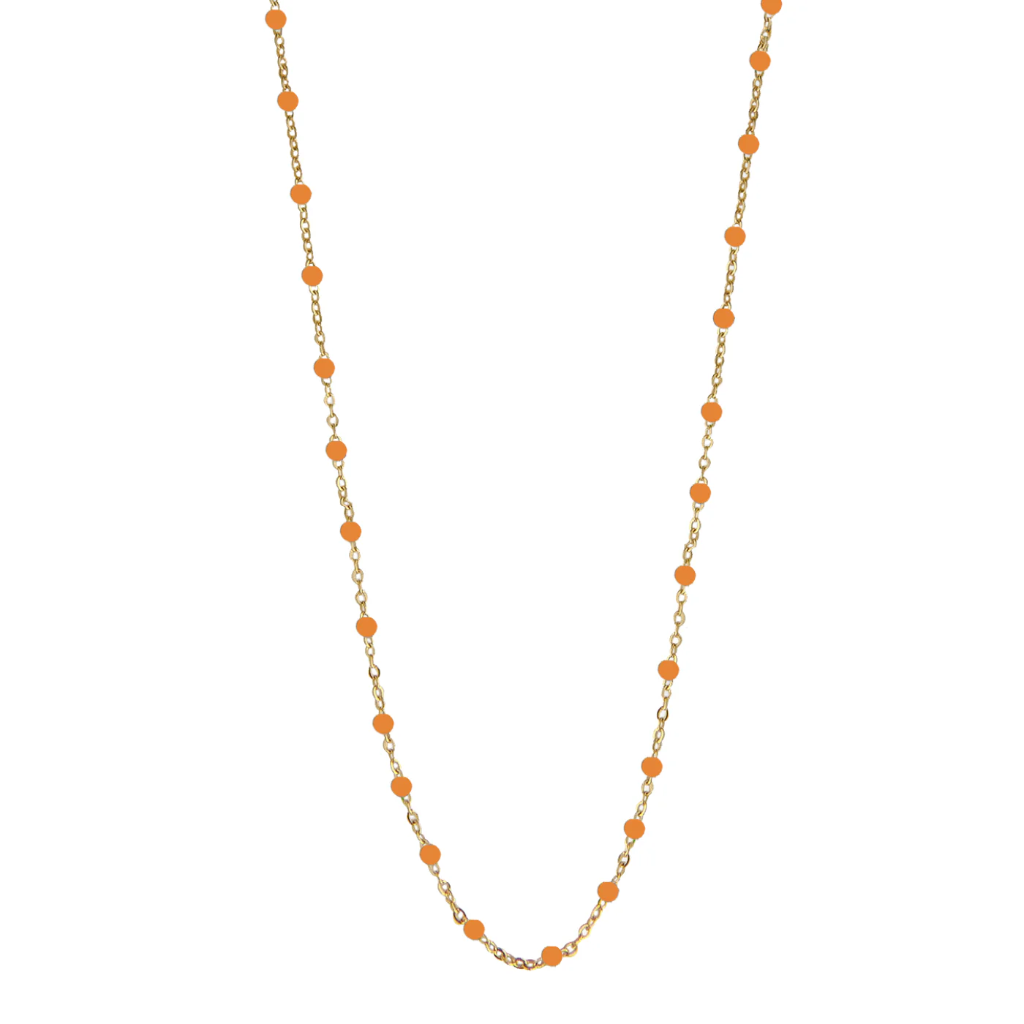 Jeberg Jewellery - Amber Glow Necklace gold