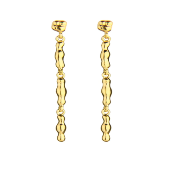 Jeberg Jewellery - Balance Drop Earring gold