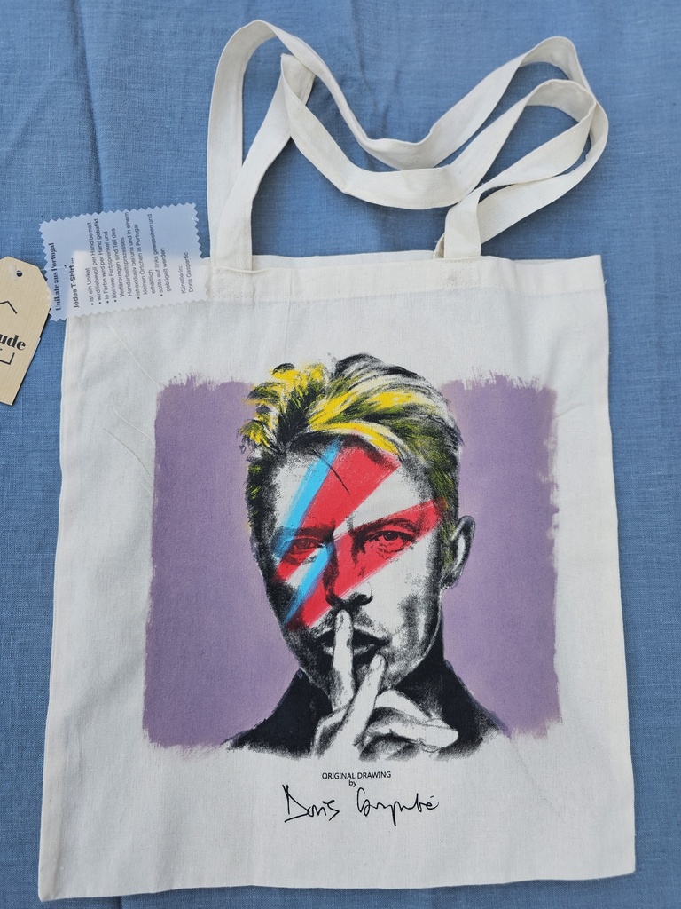 Doris Gaspartic - Unique Tote Bag David Lilac