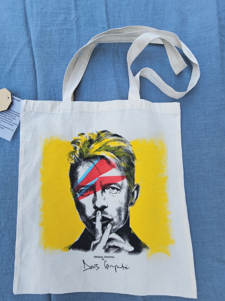 Doris Gaspartic - Unique Tote Bag David Yellow