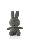 BON TON TOYS - Miffy Sitting Corduroy Grey - 23cm 