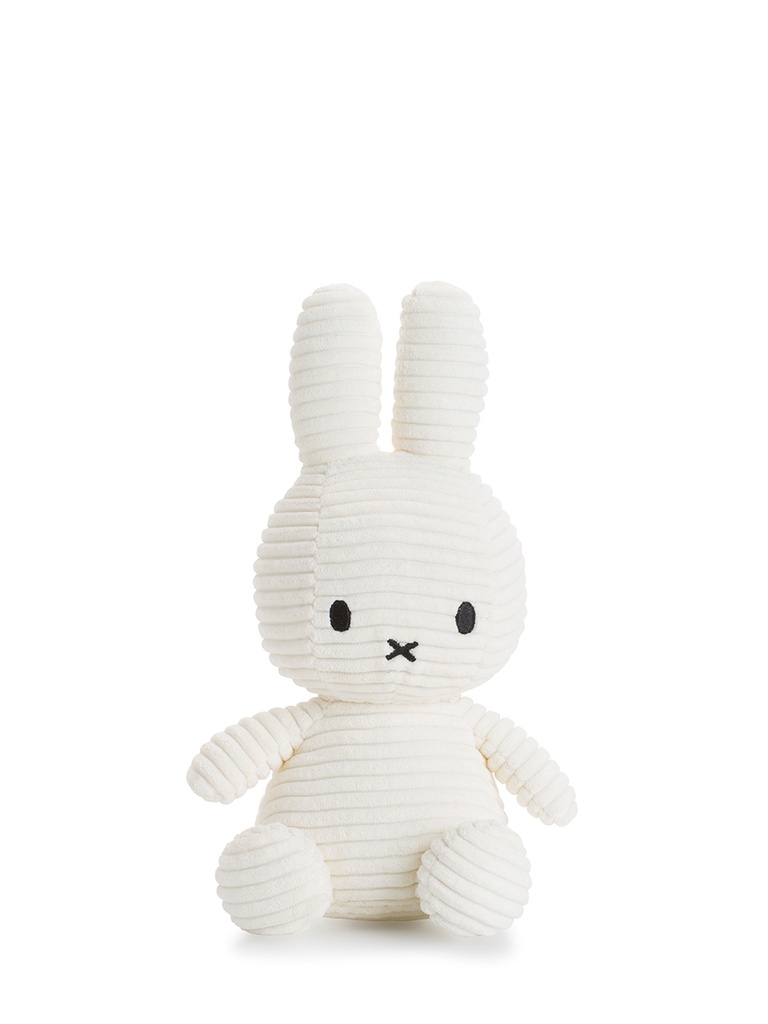 BON TON TOYS - Miffy Sitting Corduroy Offwhite - 23cm  