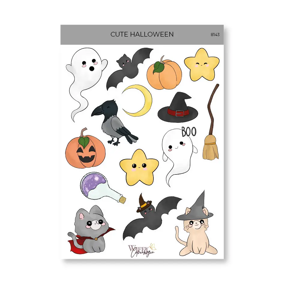 Plan & Plot Studio - Aufkleberset Cute Halloween