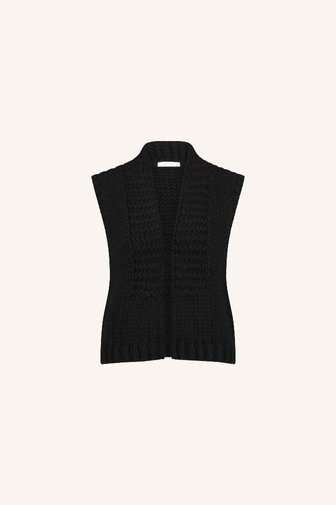 By Bar - Levi Gilet - 860 Black