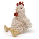 Mea Lini - Plüschtier Farmtier Huhn weiß 30cm