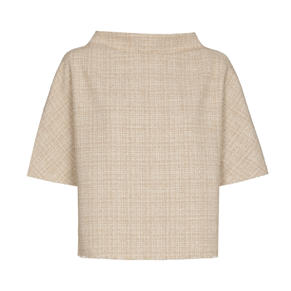 Caroline Biss - SHORT TWEED TOP