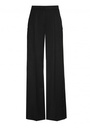 Caroline Biss - COMFORTABLE DRESSY PANTS, WIDE LEG WITH SIDE LEG EFFECT, NORMAL WAIST