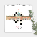 Luckycatstudio - Kalender 2025 klein Potsdam