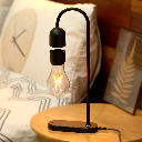 Gingko Design - Evaro Teardrop Light-bulb Lamp Black