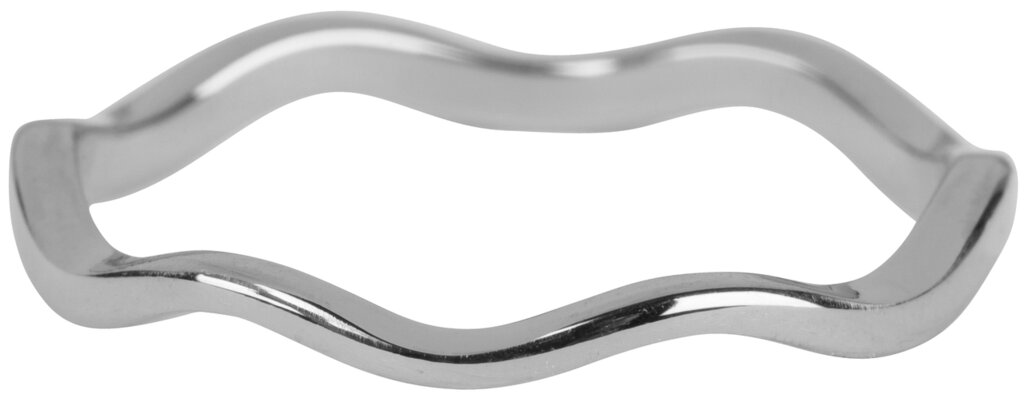 Charmins Ring - R828 - Curved Wave Steel