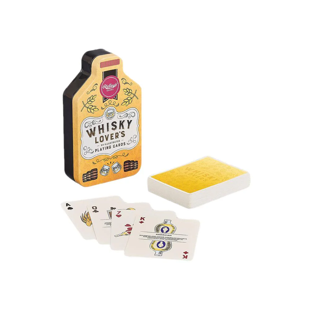 Ridley’s Games - Whisky Lovers Playing Cards