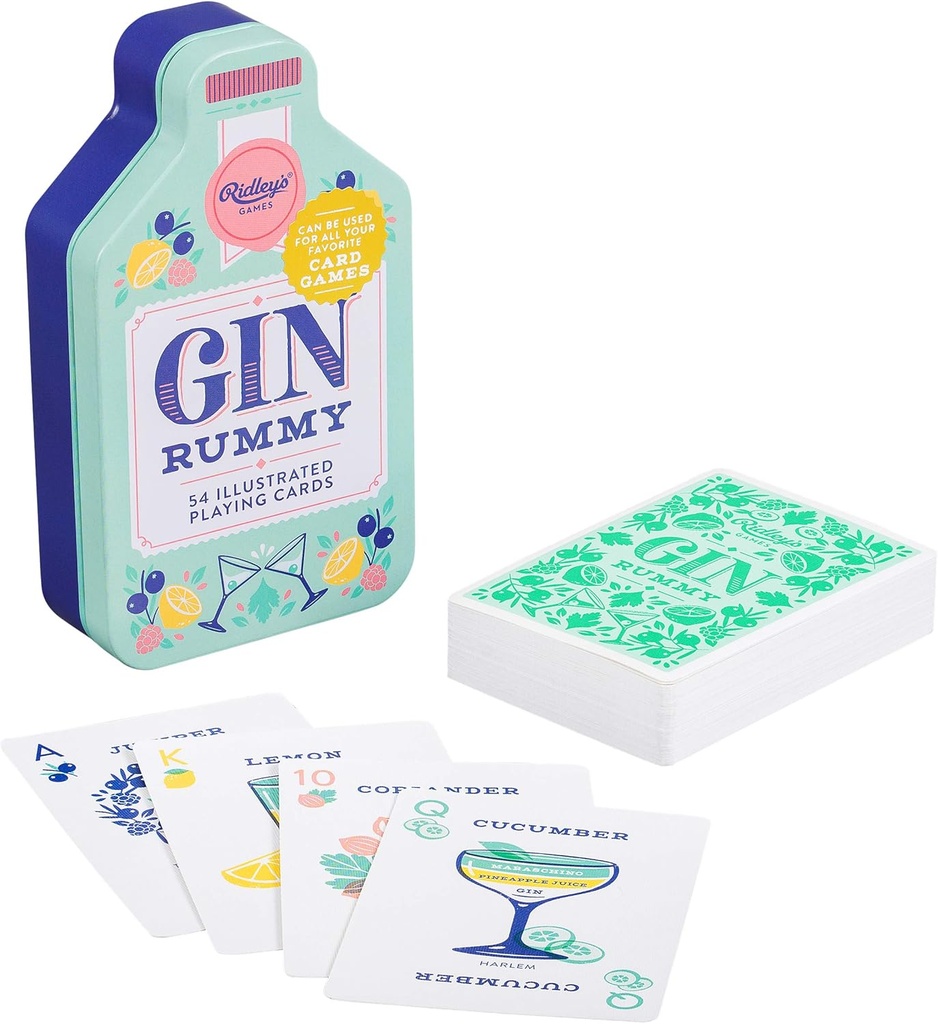 Ridley’s Games - Gin Rummy Playing Cards 