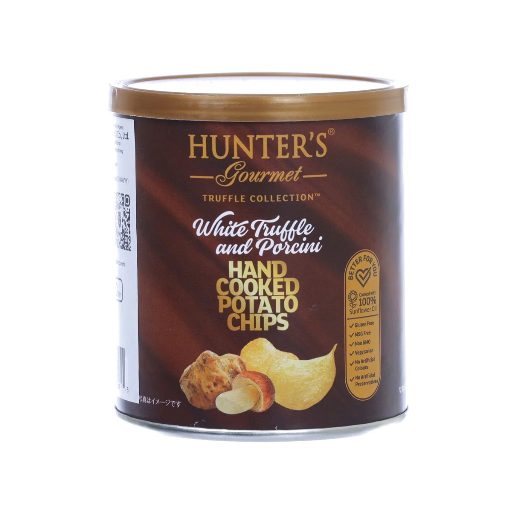 Hunter‘s Gourmet White Truffle and Porchini Chips 40g