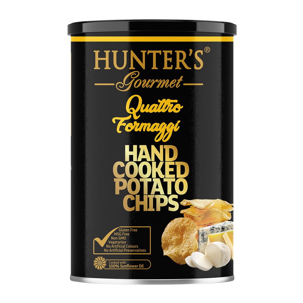 Hunter‘s Gourmet Quattro Formaggi Potato Chips 150g