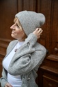 Stilbude - Cashmere Rib Hat Beanie Lightgrey