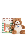 BON TON TOYS - RUTHIE DIE MINIKATZE IN GESCHENKBOX | BRAUN / WEISS 12 CM - 5 ZOLL 